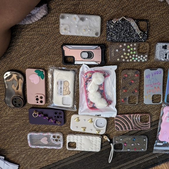 Super cute Apple iPhone 13 pro cases bundle